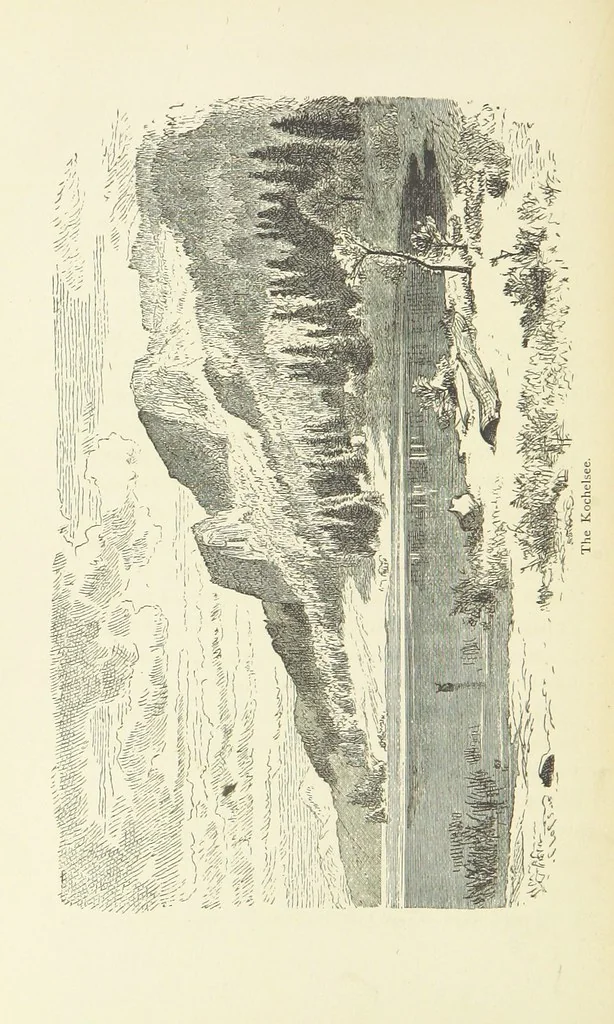 An illustration from The country of the Passion-play. The Highlands and Highlanders of Bavaria, 1880, leaf 272