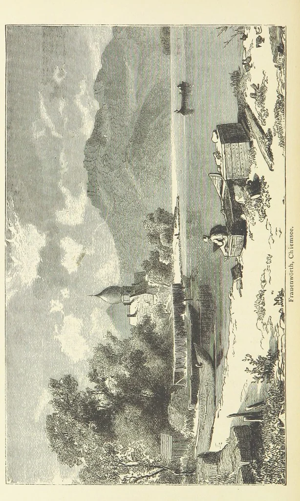 An illustration from The country of the Passion-play. The Highlands and Highlanders of Bavaria, 1880, leaf 304