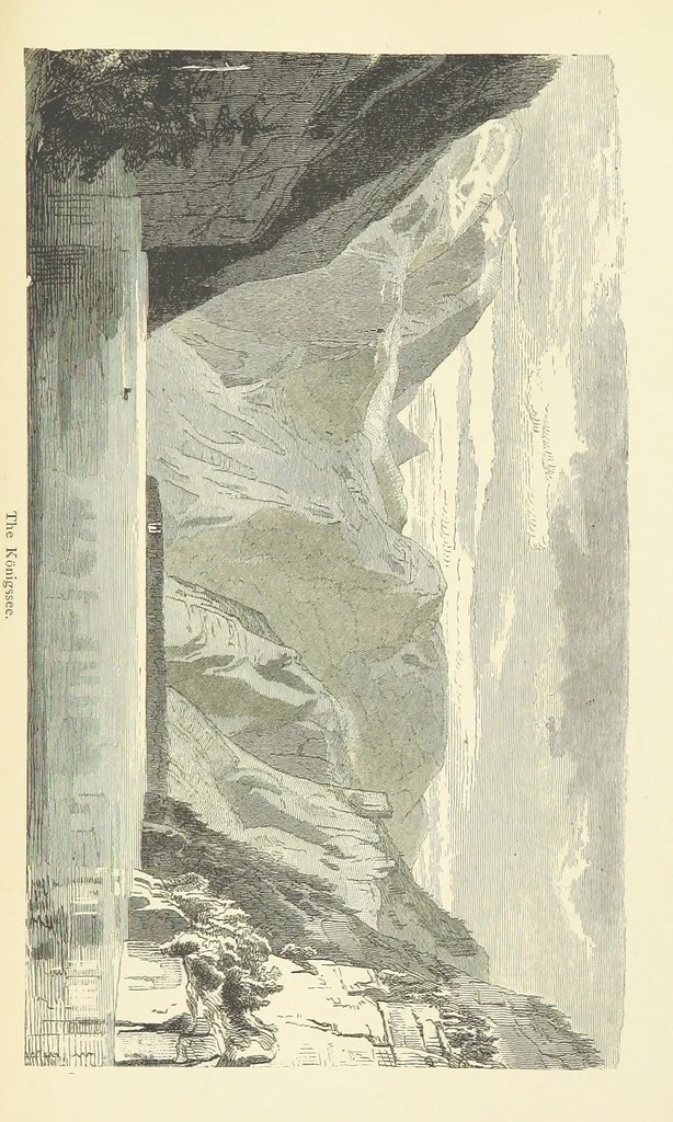 An illustration from The country of the Passion-play. The Highlands and Highlanders of Bavaria, 1880, leaf 327