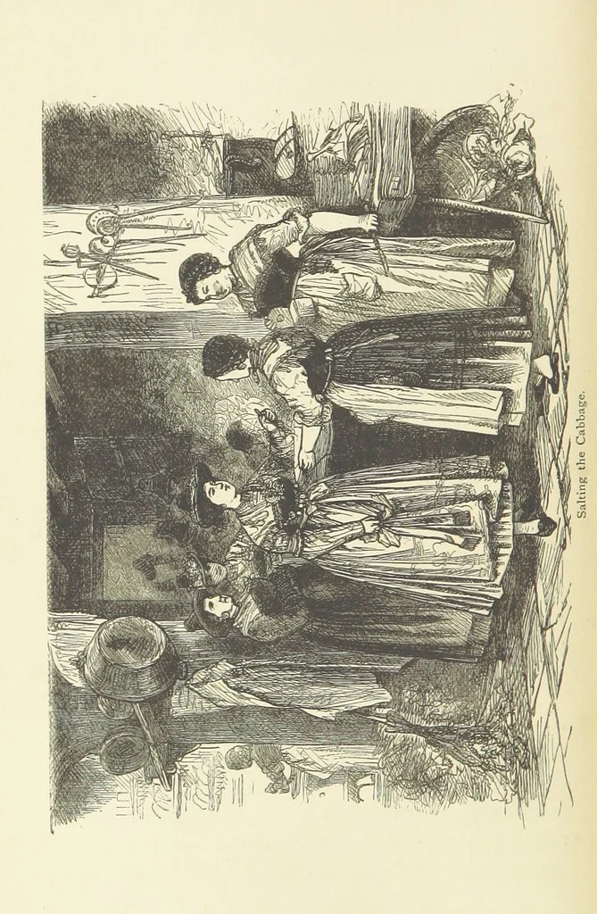 An illustration from The country of the Passion-play. The Highlands and Highlanders of Bavaria, 1880, leaf 68