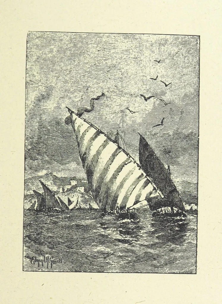 An illustration from Scenes and Characters from the works of George Eliot: a series of illustrations by eminent artists. India proofs. With introductory essay and descriptive letterpress by L. G. Seguin, 1888, leaf 215