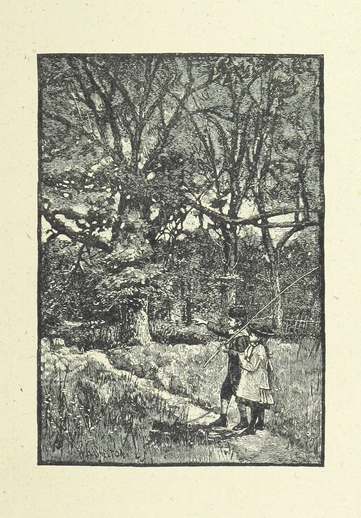 An illustration from Scenes and Characters from the works of George Eliot: a series of illustrations by eminent artists. India proofs. With introductory essay and descriptive letterpress by L. G. Seguin, 1888, leaf 247