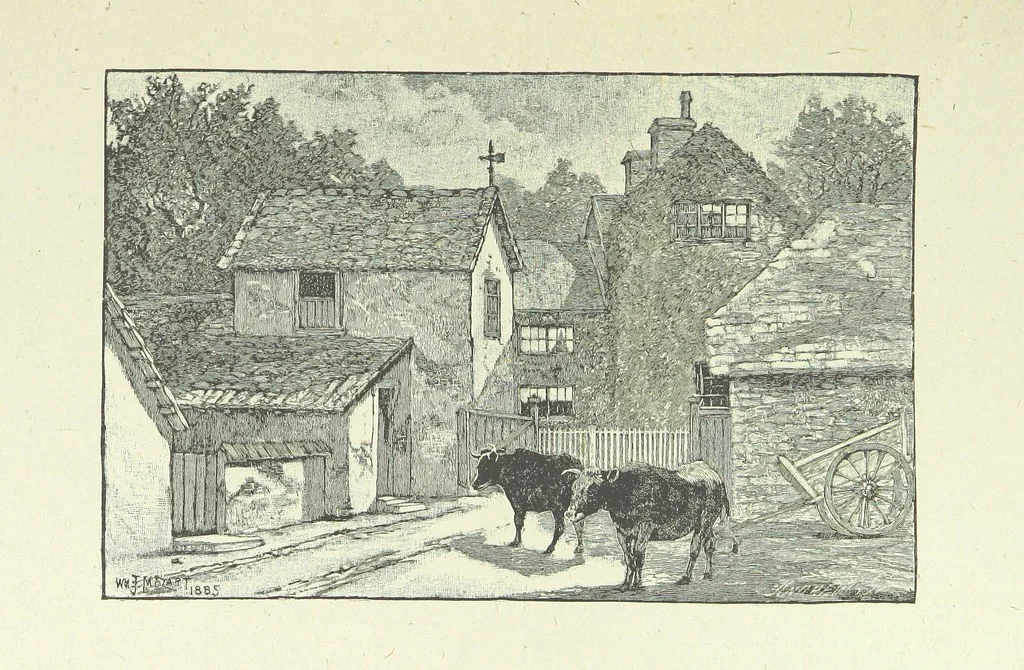 An illustration from Scenes and Characters from the works of George Eliot: a series of illustrations by eminent artists. India proofs. With introductory essay and descriptive letterpress by L. G. Seguin, 1888, leaf 255
