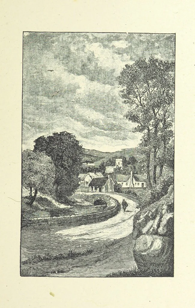 An illustration from Scenes and Characters from the works of George Eliot: a series of illustrations by eminent artists. India proofs. With introductory essay and descriptive letterpress by L. G. Seguin, 1888, leaf 39