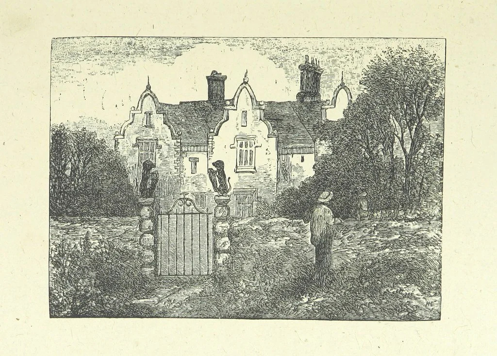 An illustration from Scenes and Characters from the works of George Eliot: a series of illustrations by eminent artists. India proofs. With introductory essay and descriptive letterpress by L. G. Seguin, 1888, leaf 59