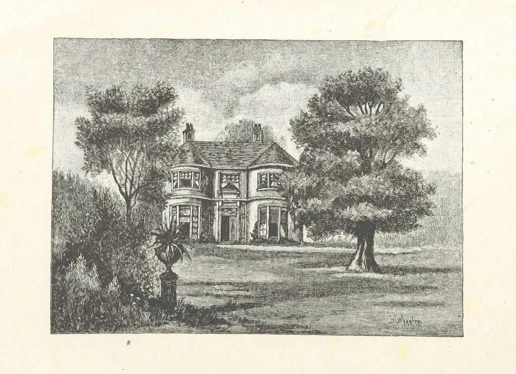 An illustration from Scenes and Characters from the works of George Eliot: a series of illustrations by eminent artists. India proofs. With introductory essay and descriptive letterpress by L. G. Seguin, 1888, leaf 6