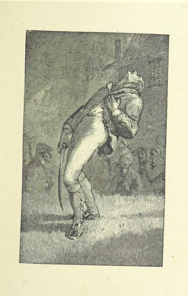 An illustration from Scenes and Characters from the works of George Eliot: a series of illustrations by eminent artists. India proofs. With introductory essay and descriptive letterpress by L. G. Seguin, 1888, leaf 91