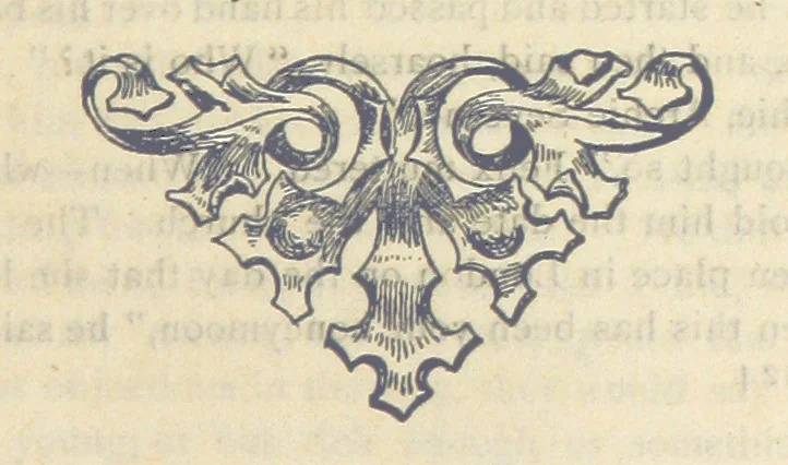 An illustration from Marjory Moore's Lovers, 1897, leaf 129
