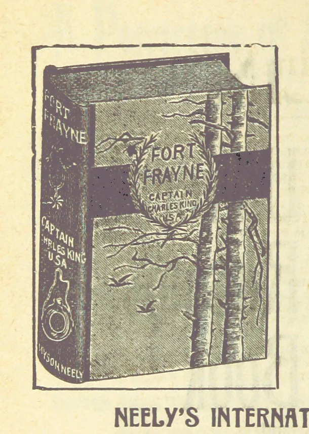 An illustration from Marjory Moore's Lovers, 1897, leaf 440