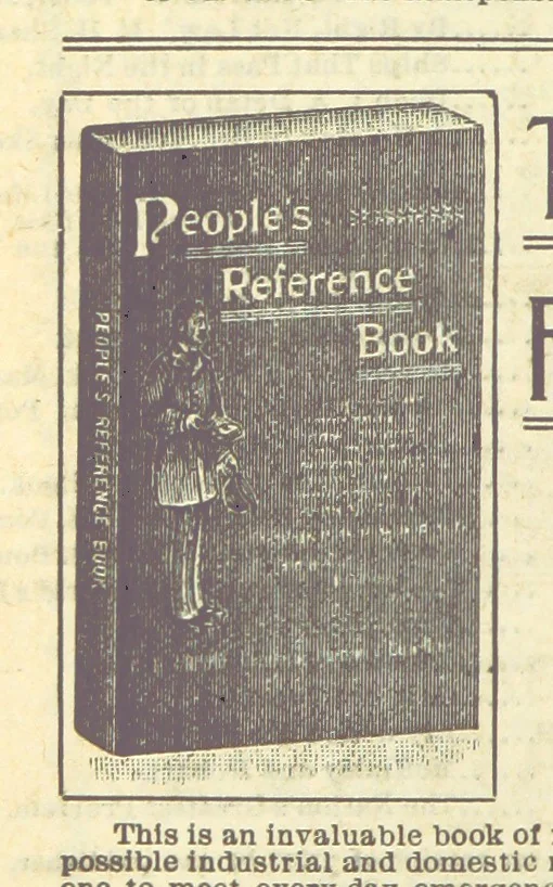 An illustration from Marjory Moore's Lovers, 1897, leaf 448