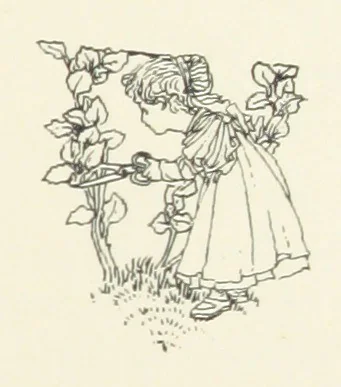 An illustration from The Child World. [In verse.] ... Illustrated by C. Robinson, 1896, leaf 105