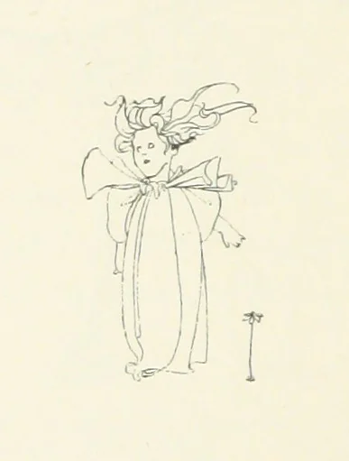 An illustration from The Child World. [In verse.] ... Illustrated by C. Robinson, 1896, leaf 108