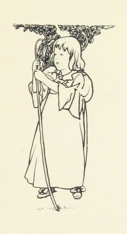 An illustration from The Child World. [In verse.] ... Illustrated by C. Robinson, 1896, leaf 109