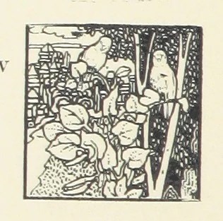 An illustration from The Child World. [In verse.] ... Illustrated by C. Robinson, 1896, leaf 110