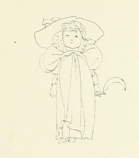 An illustration from The Child World. [In verse.] ... Illustrated by C. Robinson, 1896, leaf 117