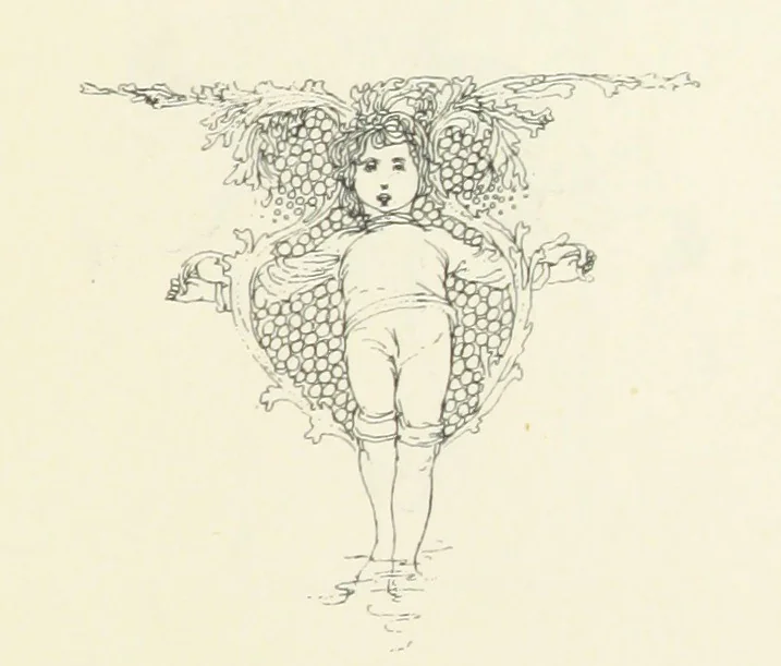 An illustration from The Child World. [In verse.] ... Illustrated by C. Robinson, 1896, leaf 119