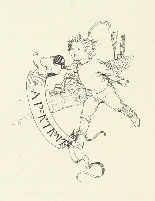An illustration from The Child World. [In verse.] ... Illustrated by C. Robinson, 1896, leaf 126