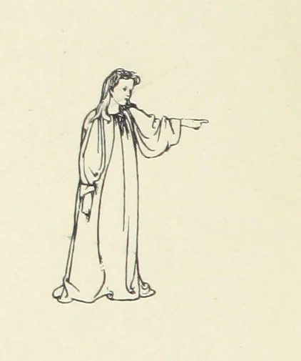 An illustration from The Child World. [In verse.] ... Illustrated by C. Robinson, 1896, leaf 130