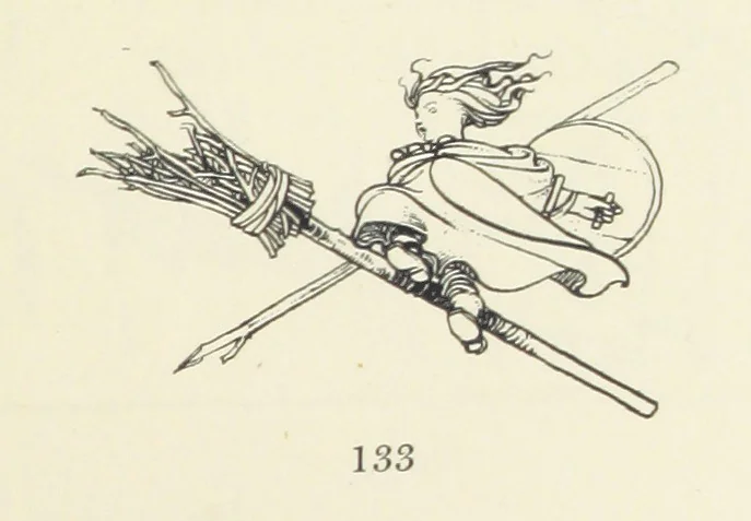 An illustration from The Child World. [In verse.] ... Illustrated by C. Robinson, 1896, leaf 137