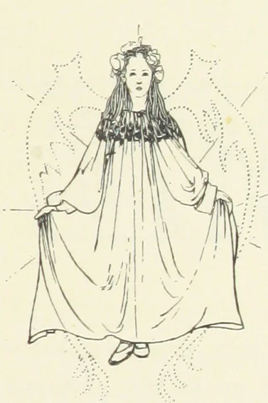An illustration from The Child World. [In verse.] ... Illustrated by C. Robinson, 1896, leaf 149