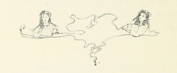 An illustration from The Child World. [In verse.] ... Illustrated by C. Robinson, 1896, leaf 152