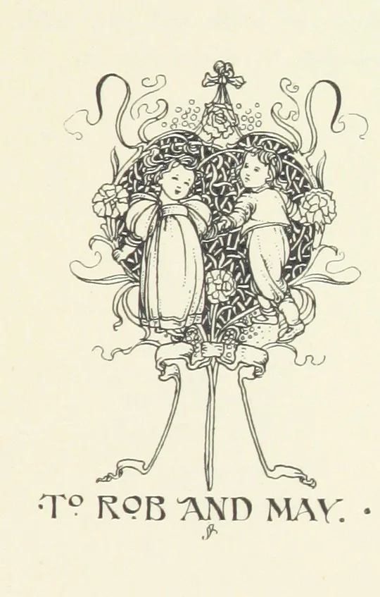 An illustration from The Child World. [In verse.] ... Illustrated by C. Robinson, 1896, leaf 159