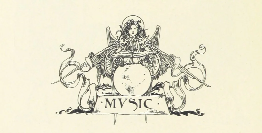 An illustration from The Child World. [In verse.] ... Illustrated by C. Robinson, 1896, leaf 16