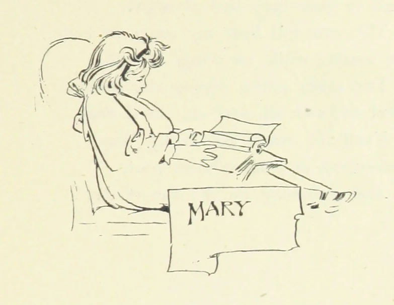 An illustration from The Child World. [In verse.] ... Illustrated by C. Robinson, 1896, leaf 165