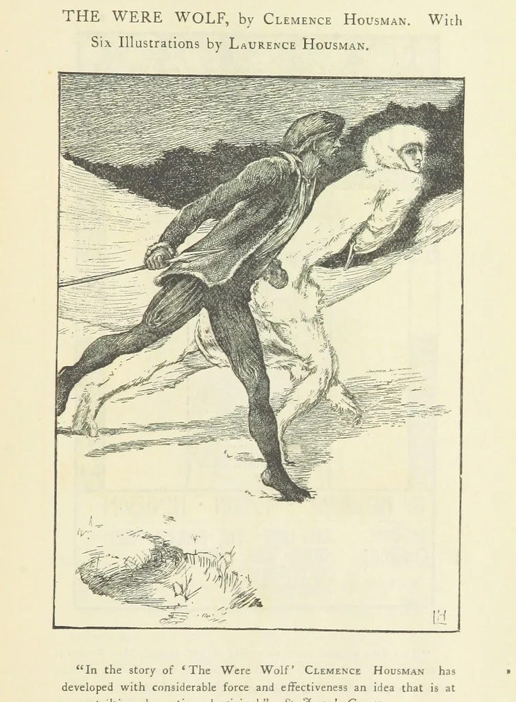 An illustration from The Child World. [In verse.] ... Illustrated by C. Robinson, 1896, leaf 185