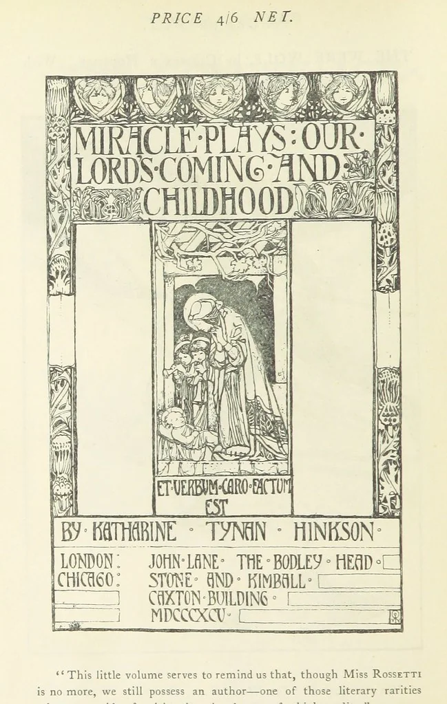 An illustration from The Child World. [In verse.] ... Illustrated by C. Robinson, 1896, leaf 186
