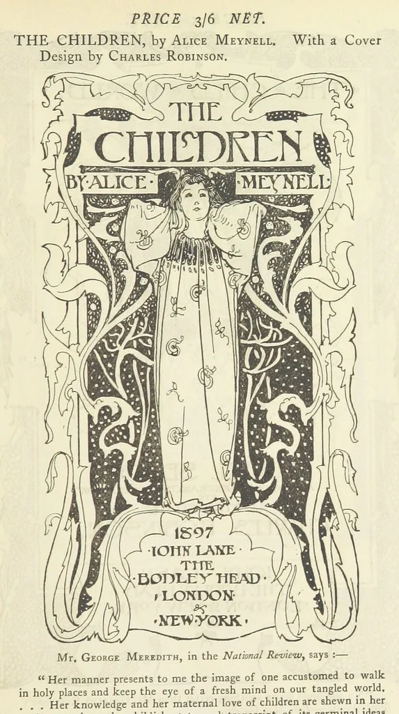 An illustration from The Child World. [In verse.] ... Illustrated by C. Robinson, 1896, leaf 189
