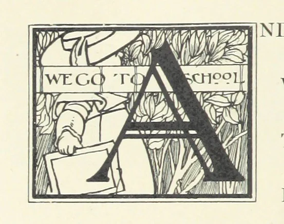 An illustration from The Child World. [In verse.] ... Illustrated by C. Robinson, 1896, leaf 36