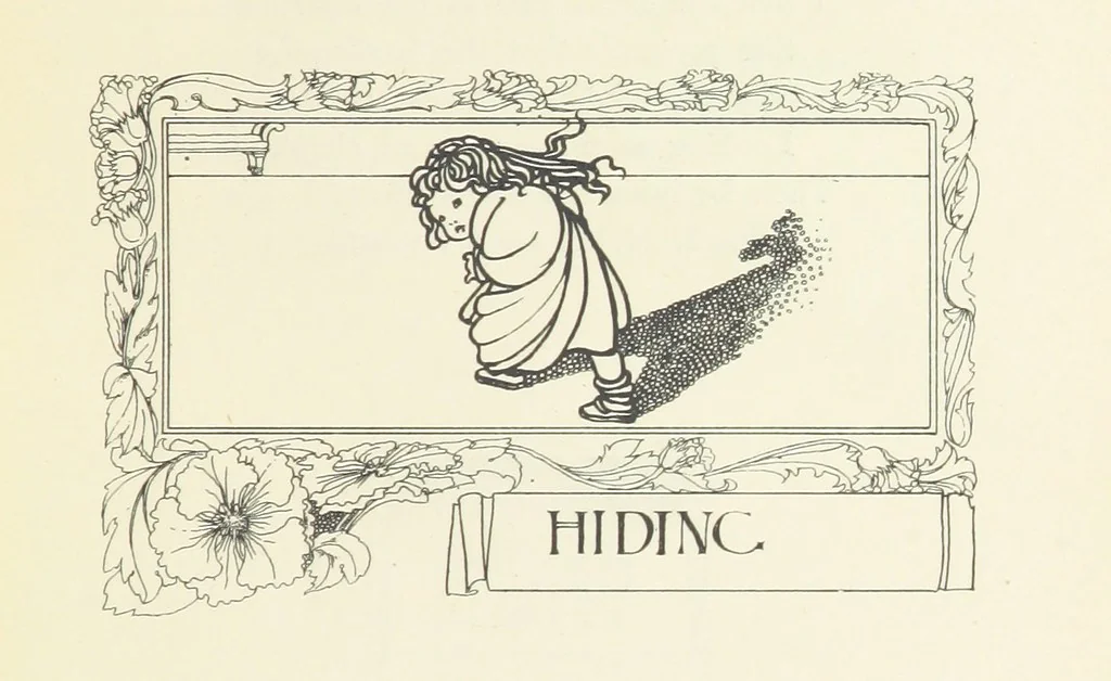 An illustration from The Child World. [In verse.] ... Illustrated by C. Robinson, 1896, leaf 37
