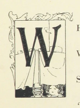 An illustration from The Child World. [In verse.] ... Illustrated by C. Robinson, 1896, leaf 37