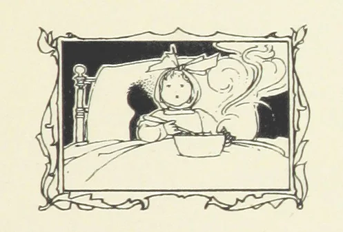 An illustration from The Child World. [In verse.] ... Illustrated by C. Robinson, 1896, leaf 45