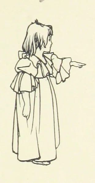 An illustration from The Child World. [In verse.] ... Illustrated by C. Robinson, 1896, leaf 5