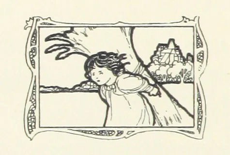 An illustration from The Child World. [In verse.] ... Illustrated by C. Robinson, 1896, leaf 52