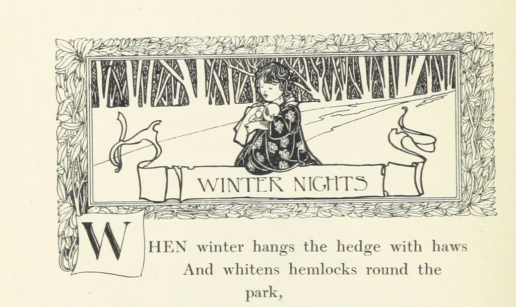 An illustration from The Child World. [In verse.] ... Illustrated by C. Robinson, 1896, leaf 54