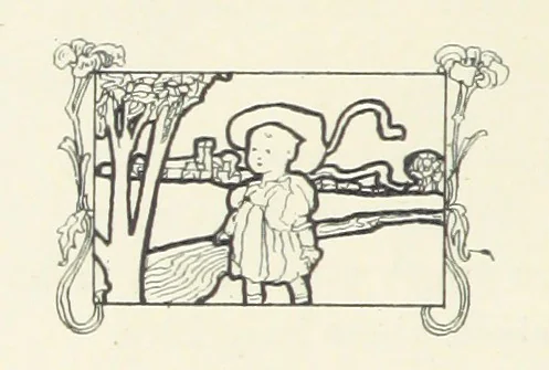 An illustration from The Child World. [In verse.] ... Illustrated by C. Robinson, 1896, leaf 64