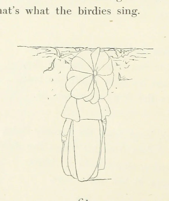 An illustration from The Child World. [In verse.] ... Illustrated by C. Robinson, 1896, leaf 68