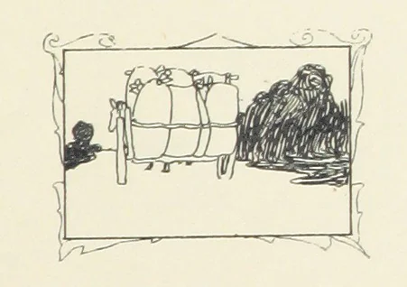 An illustration from The Child World. [In verse.] ... Illustrated by C. Robinson, 1896, leaf 73