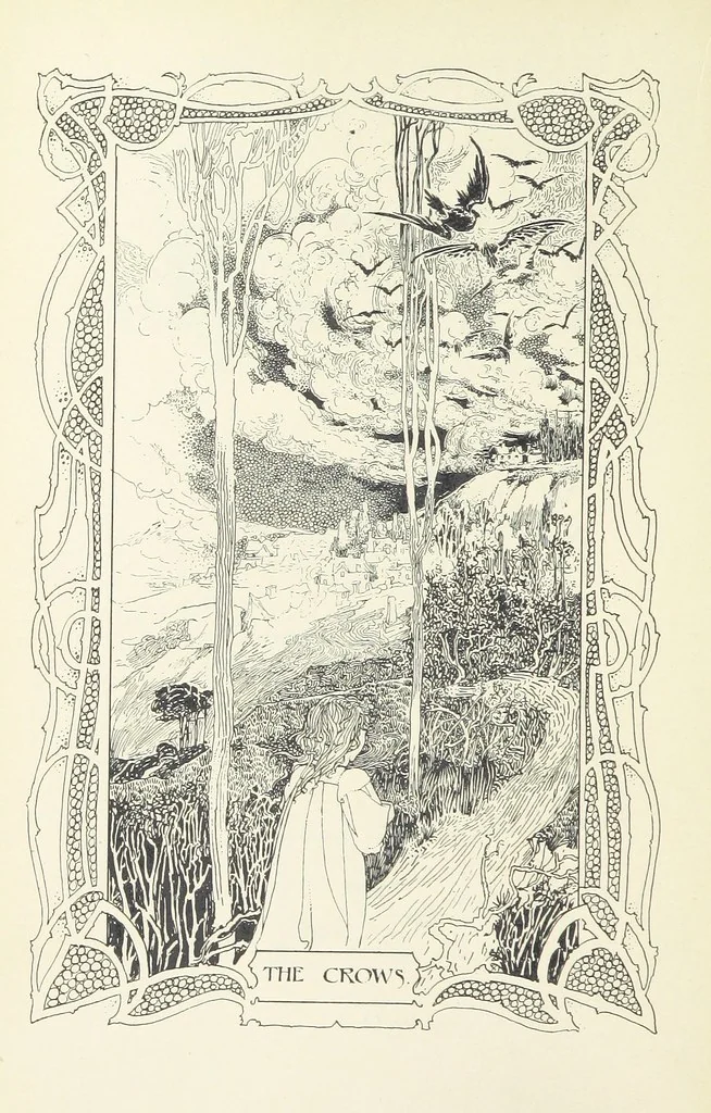 An illustration from The Child World. [In verse.] ... Illustrated by C. Robinson, 1896, leaf 76