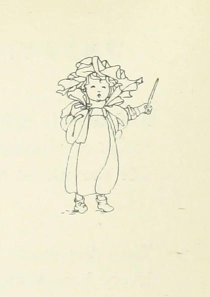 An illustration from The Child World. [In verse.] ... Illustrated by C. Robinson, 1896, leaf 86