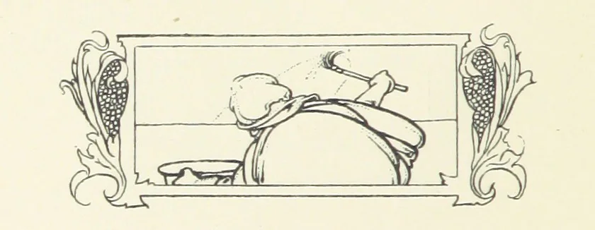 An illustration from The Child World. [In verse.] ... Illustrated by C. Robinson, 1896, leaf 92