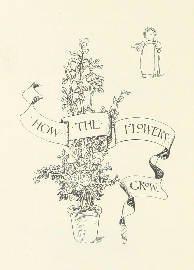 An illustration from The Child World. [In verse.] ... Illustrated by C. Robinson, 1896, leaf 94