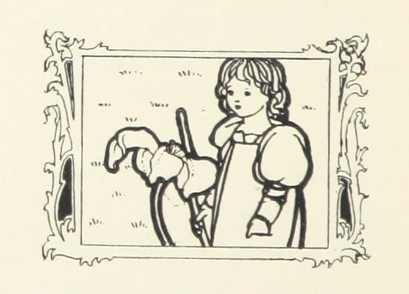 An illustration from The Child World. [In verse.] ... Illustrated by C. Robinson, 1896, leaf 96