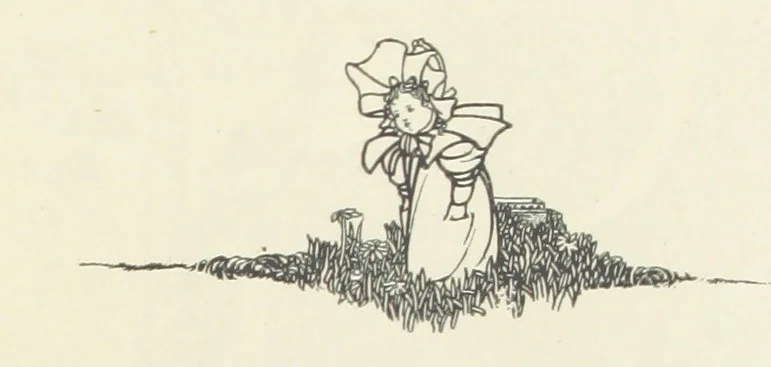 An illustration from The Child World. [In verse.] ... Illustrated by C. Robinson, 1896, leaf 99
