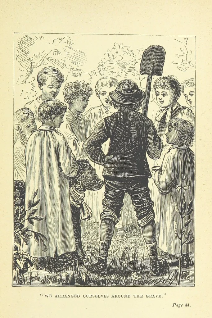 An illustration from Chums: a tale for the youngsters. Illustrated, etc, 1878, leaf 59