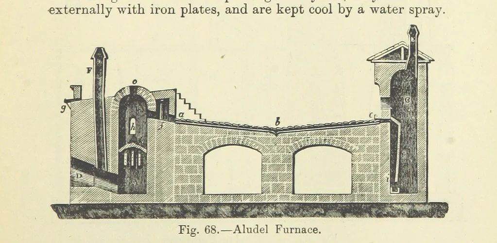 An illustration from An Elementary Text-Book of Metallurgy ... Second edition. With numerous illustrations, 1899, leaf 237