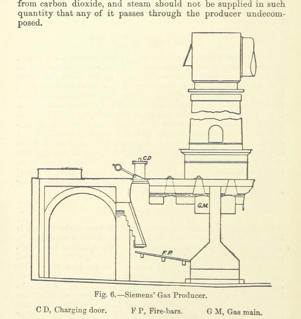 An illustration from An Elementary Text-Book of Metallurgy ... Second edition. With numerous illustrations, 1899, leaf 58